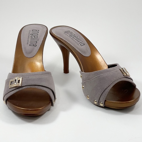 NWOB Angelina Slide Heels Size 7 - Picture 1 of 4